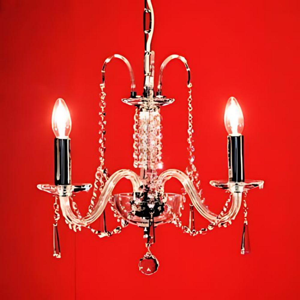 Liberec 3 Chandelier - Black