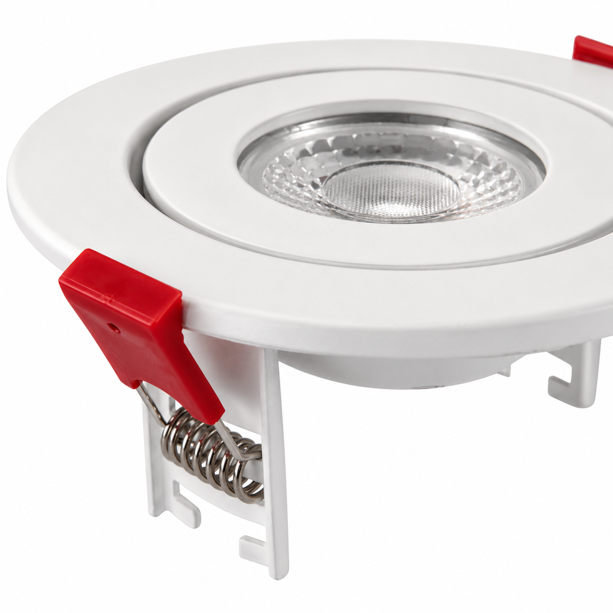 WDL9 - Deep Swivel Downlighter 4CCT WHITE