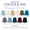 Pleated Empire Lampshade - CHOOSE YOUR COLOR & SIZE