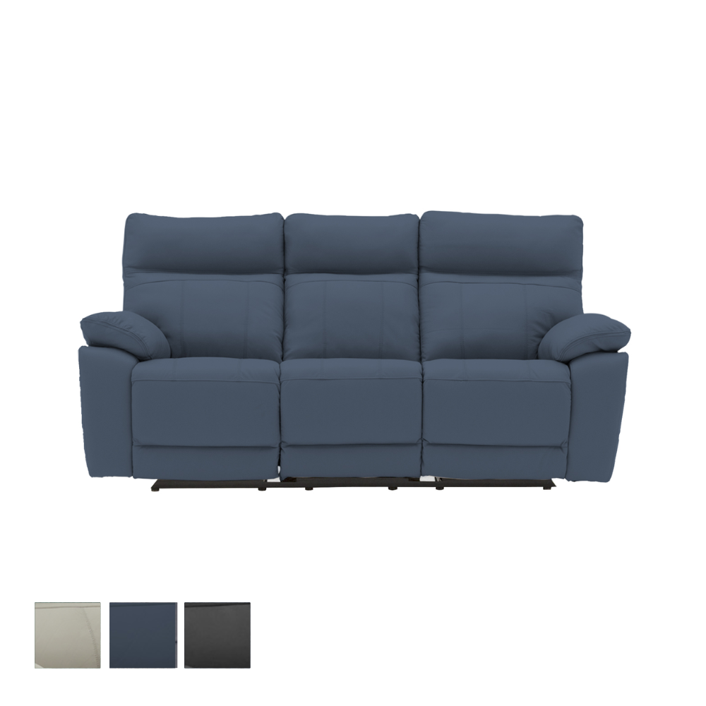 Miami 3 Seater Manual Recliner Sofa