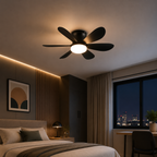 LUND Black Medium Ceiling Fan