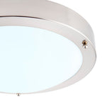 Portico LED CCT IP44 9W Satin Nickel