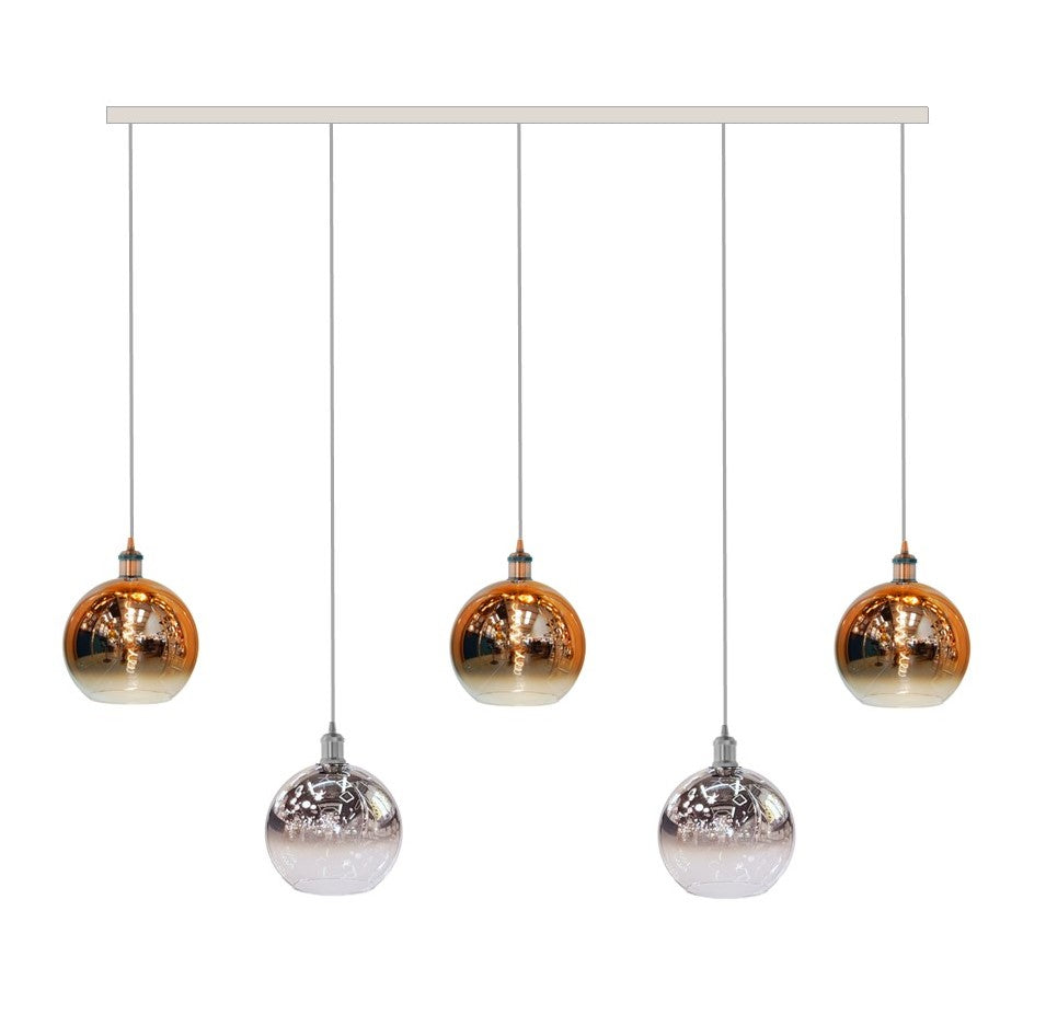 HYDRUS Bar 5 light - Rose Gold & Smoke