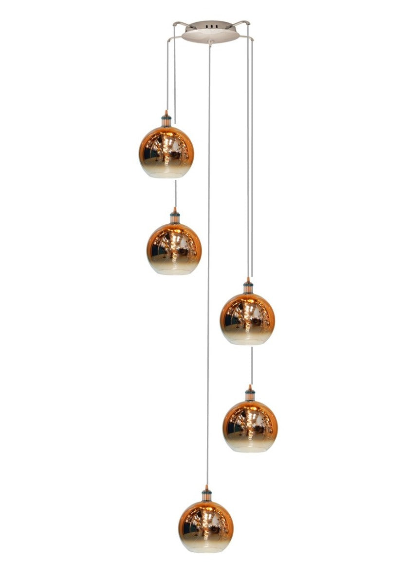 HYDRUS Cluster 5 light Helix - Rose Gold