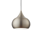 Brosnan 1-Light LED Pendant: Matt Nickel & Dimmable