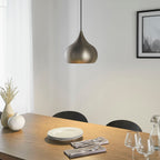 Brosnan 1-Light LED Pendant: Matt Nickel & Dimmable