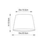 Cici 20cm Shade Grey