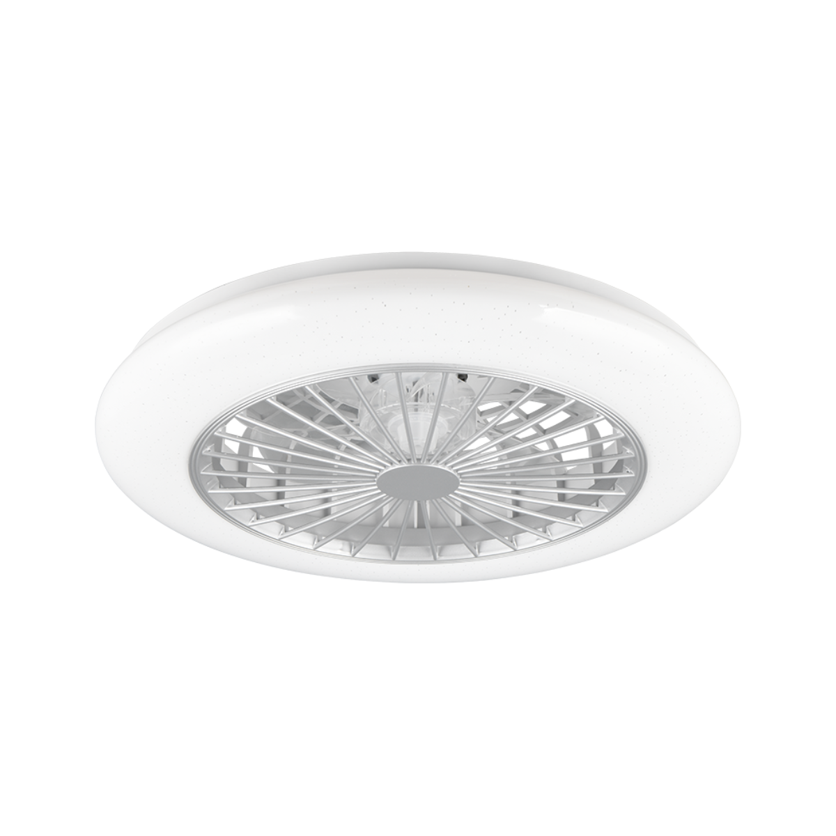 STRALSUND White Ceiling fan with Starlight Cover