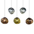 Mensa 300 Rose Gold Glass Pendant