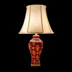 TL7021 - Red Terracotta Glaze Table Lamp
