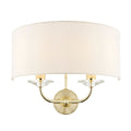 Nixon 2-Light Wall Light Brass