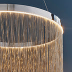 Zelma 1-Light Polished Chrome LED Waterfall Pendant