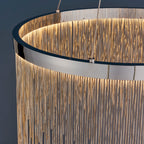 Zelma 1-Light Polished Chrome LED Waterfall Pendant