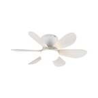 LUND White Medium Ceiling Fan