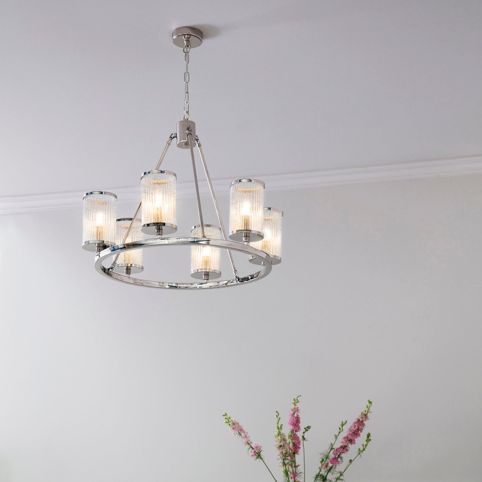 Easton 6-Light Pendant Chandelier (Adjustable)