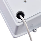 Bianco LED PIR 1lt wall IP44 7W