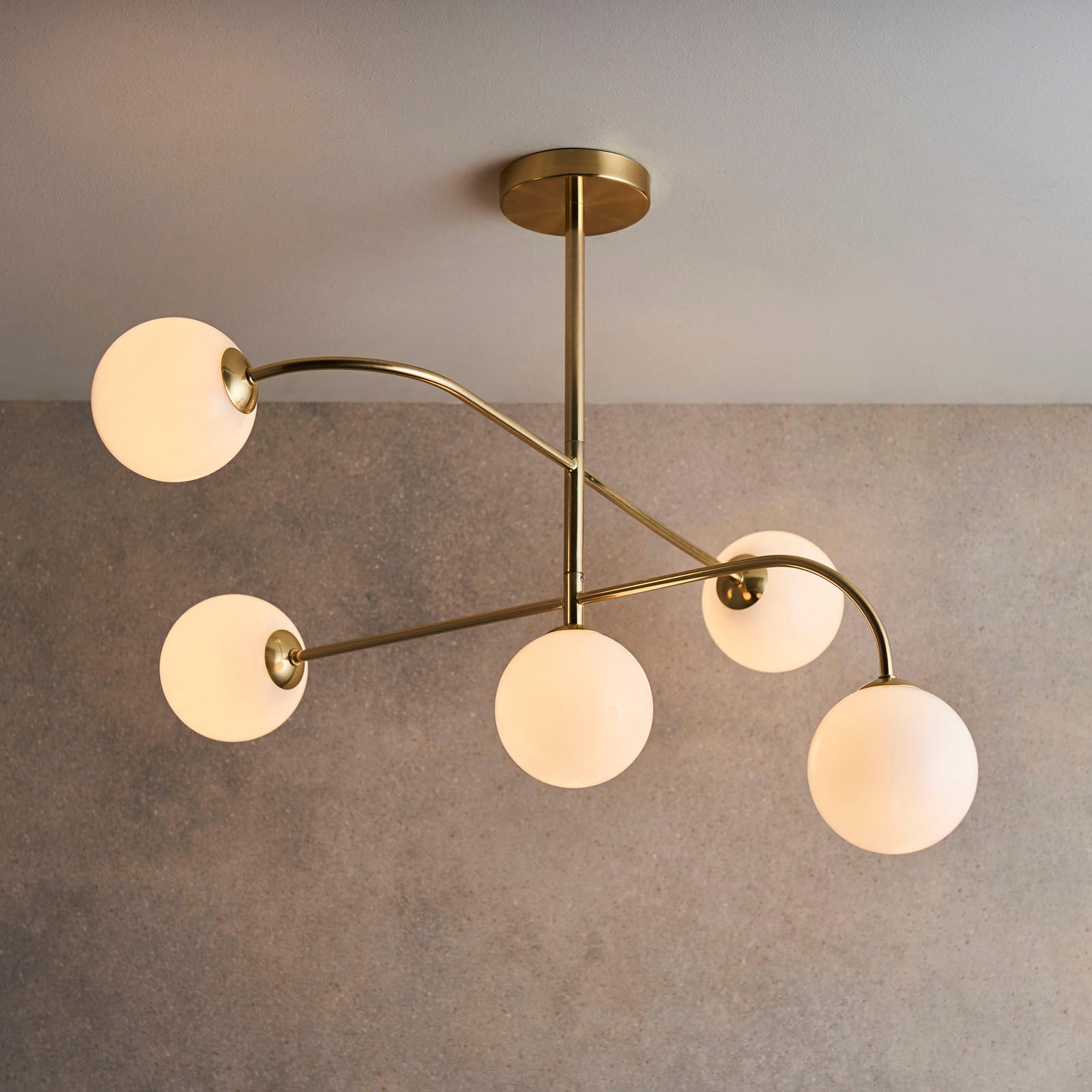 Otto 5 Light Semi-Flush Ceiling Light