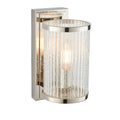 Easton 1-Light Nickel Wall Sconce
