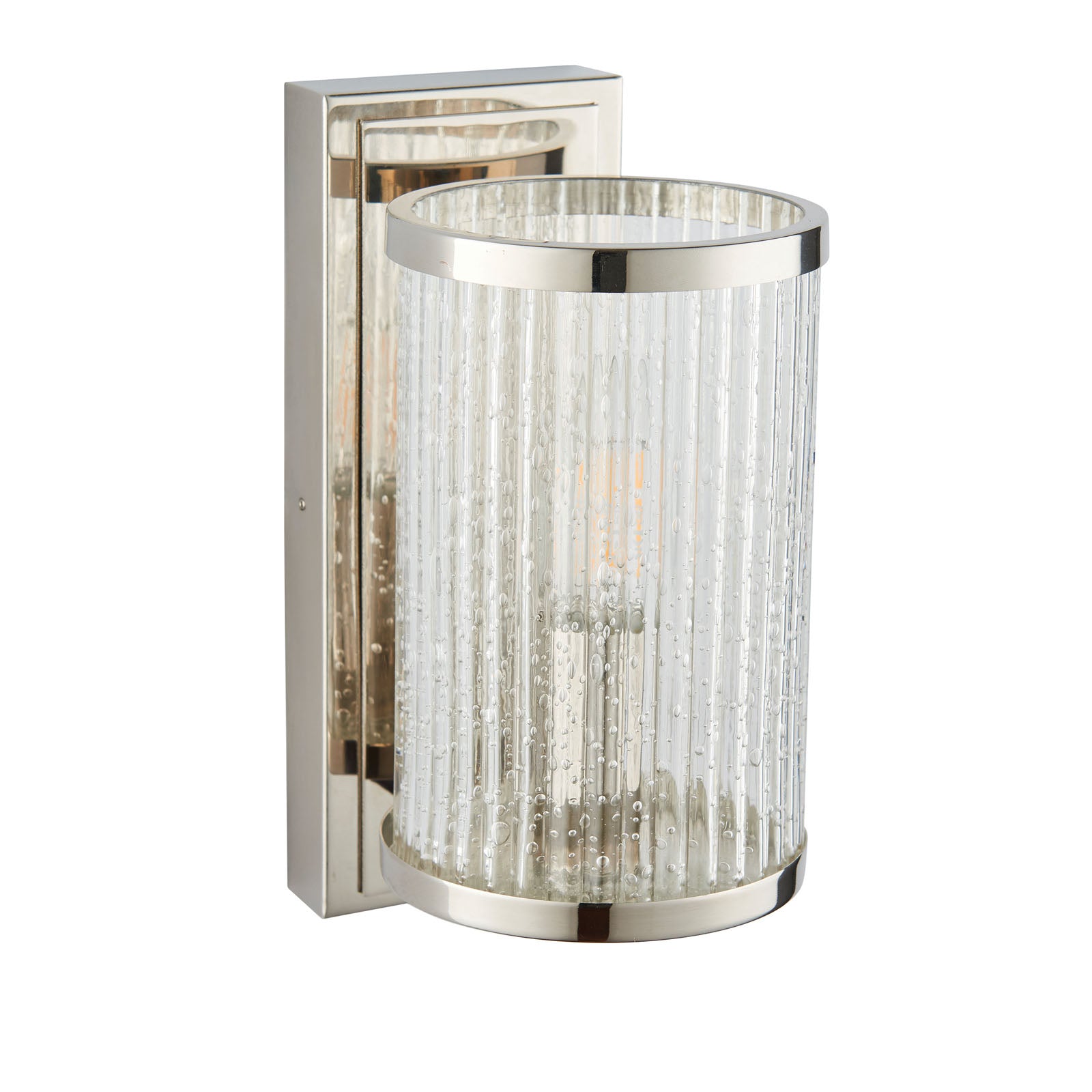 Easton 1-Light Nickel Wall Sconce