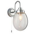 Hampton 1-Light Classic Chrome Bathroom Wall Light