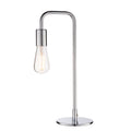 Rubens Polished Chrome Mid-Century Table Lamp (Modern)
