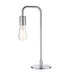 Rubens Polished Chrome Mid-Century Table Lamp (Modern)
