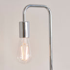 Rubens Polished Chrome Mid-Century Table Lamp (Modern)