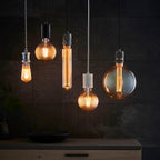 Urban Black Industrial Pendant Light Cable Set