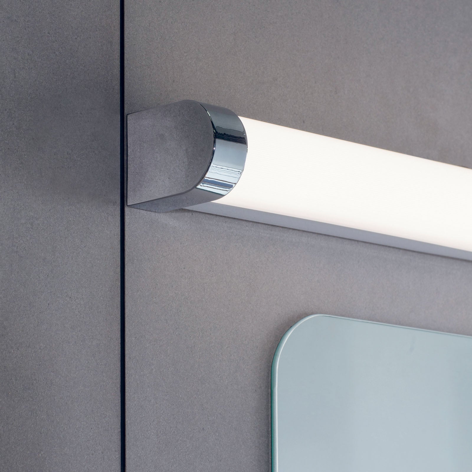 Moda IP44 Rated 1-Light Modern Bathroom Wall Light with Integrated LED