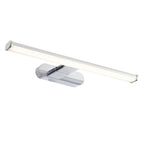 Moda 1-Light Chrome Over-Mirror Wall Light with Integrated LED Diffuser