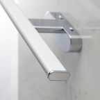 Moda 1-Light Chrome Over-Mirror Wall Light with Integrated LED Diffuser