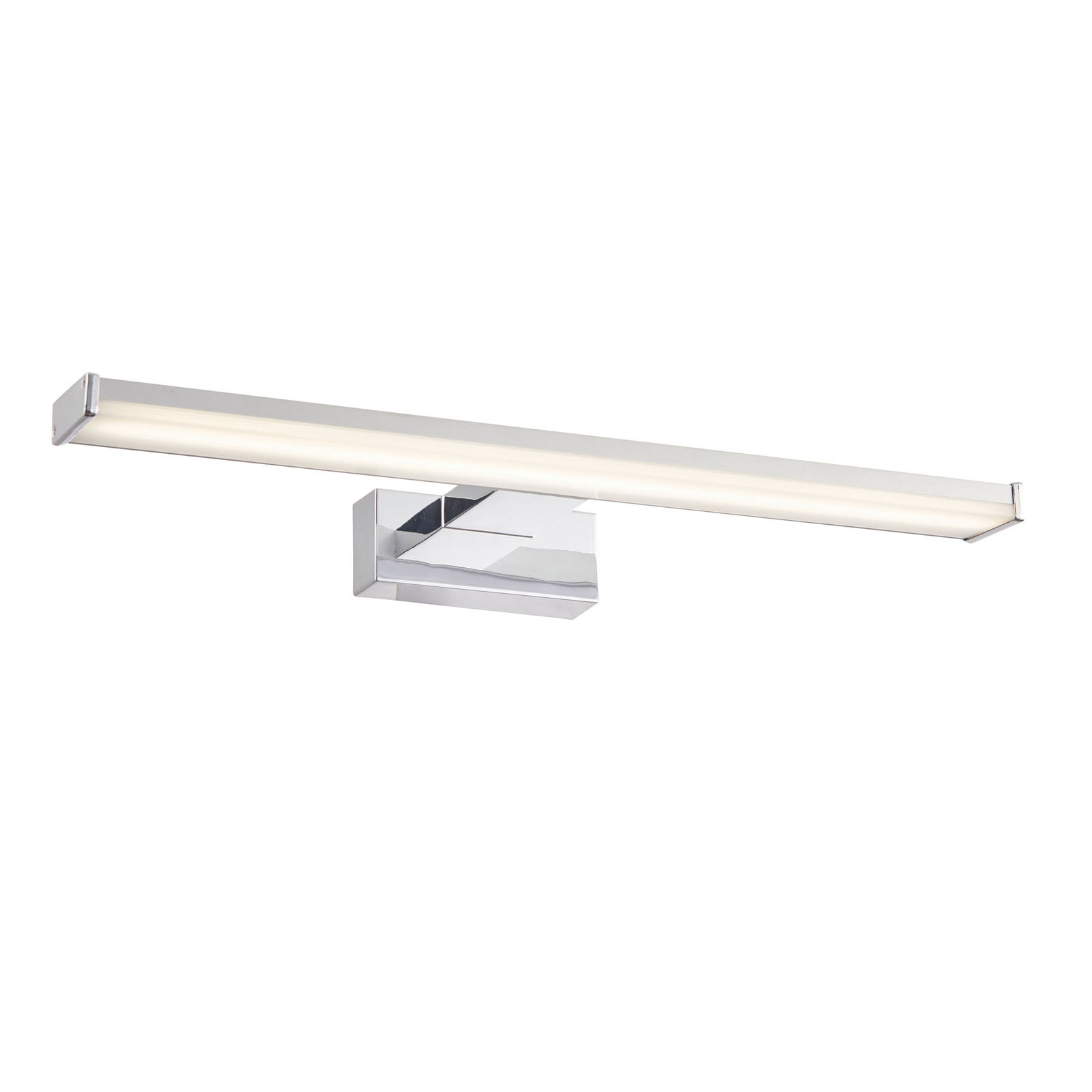 Axis 1-Light LED Bathroom Sconce: Modern Design (Chrome Finish)
