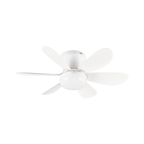 LUND White Medium Ceiling Fan