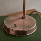 Hansen Aged Copper Adjustable Industrial Table Lamp
