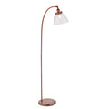 Hansen 1-Light Aged Copper Adjustable Floor Lamp