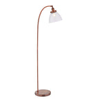 Hansen 1-Light Aged Copper Adjustable Floor Lamp