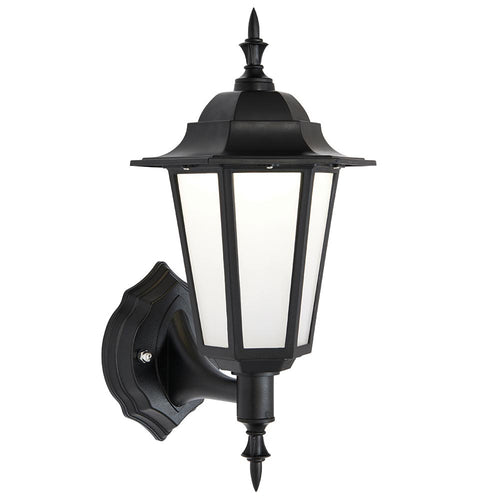 Evesham CCT 1lt Wall IP44 7W - Matt Black