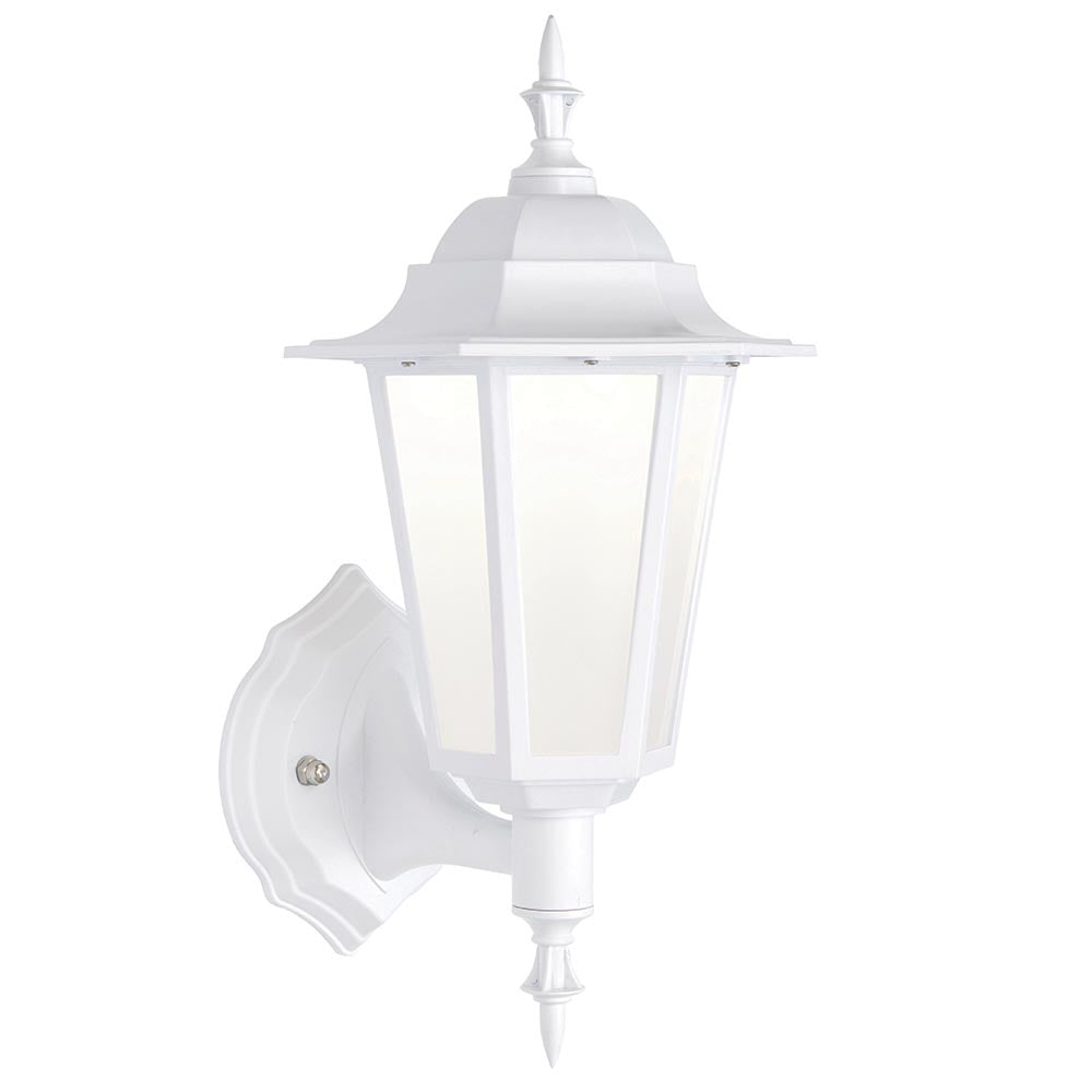 Evesham 1lt Wall IP44 7W - Matt White