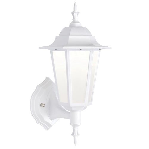 Evesham 1lt Wall IP44 7W - Matt White
