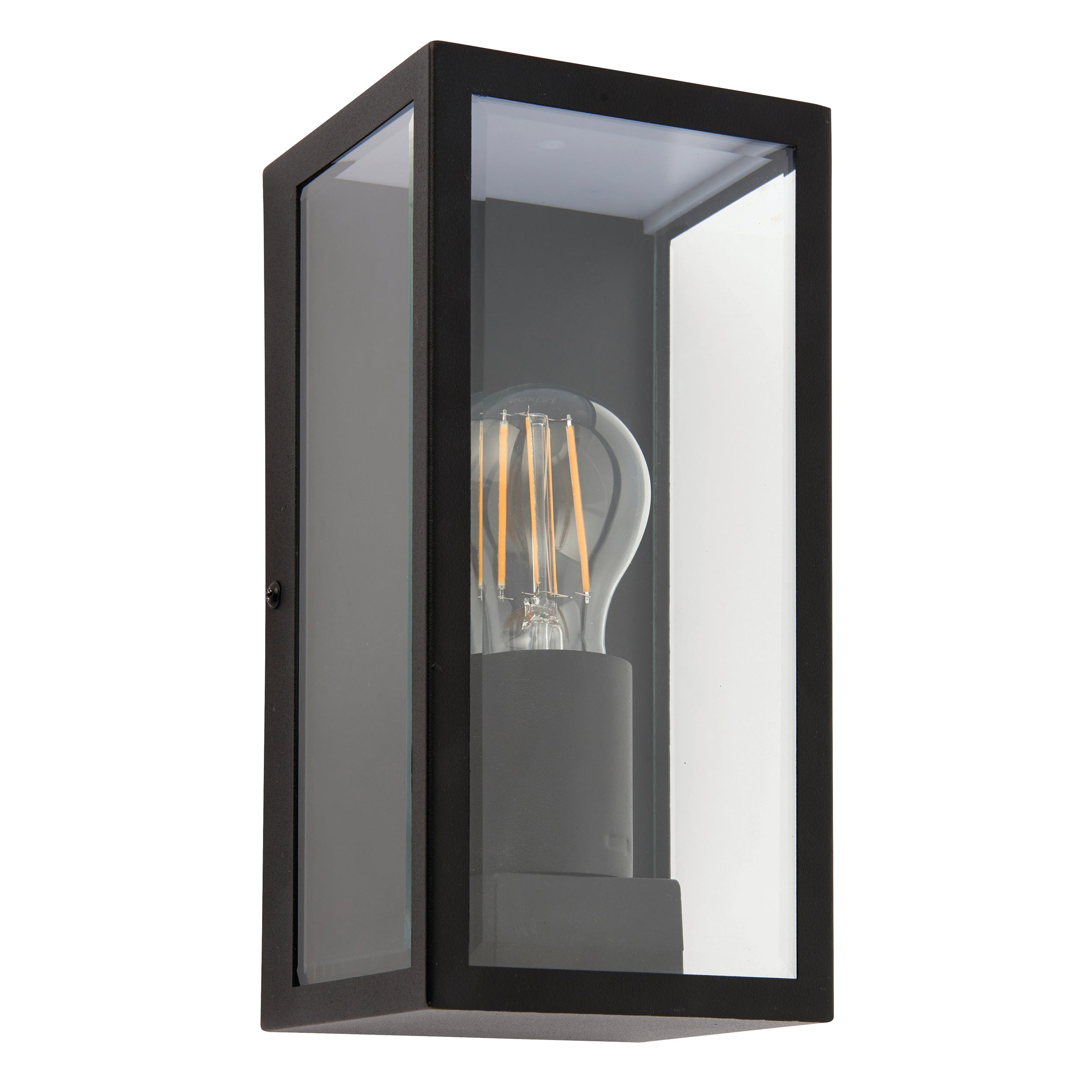Breton wall Black IP44 28W
