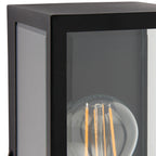 Breton wall Black IP44 28W