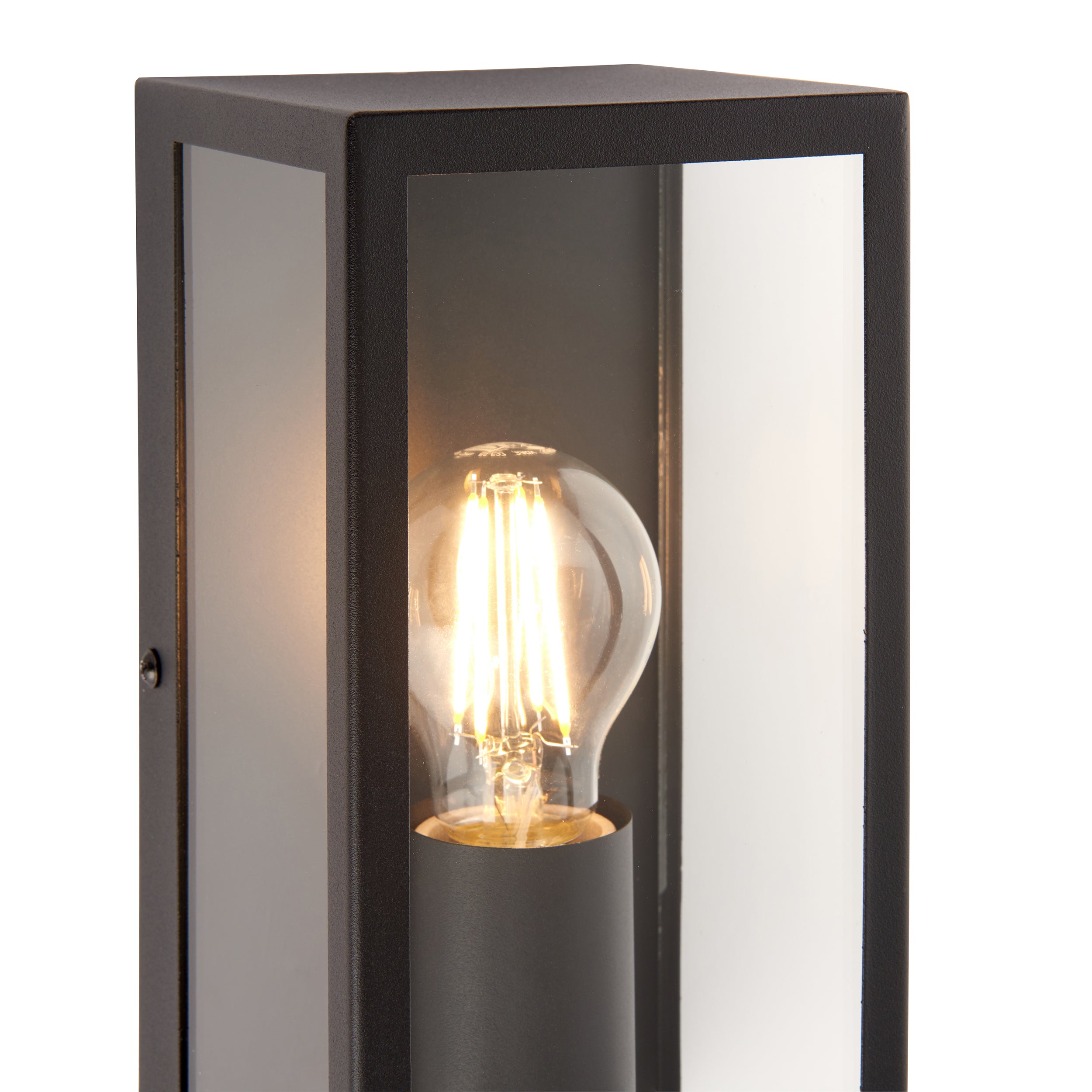 Breton wall Black IP44 28W