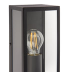 Breton wall Black IP44 28W