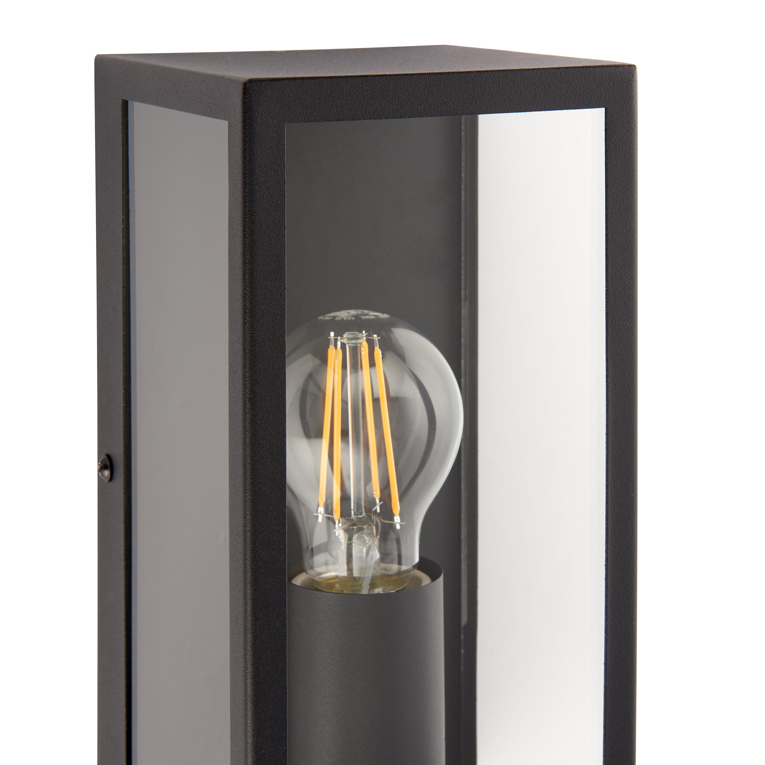 Breton wall Black IP44 28W