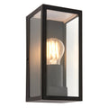 Breton wall Black IP44 28W