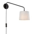 Carlson Modern Wall Light with Adjustable Swing Arm (In-Line Switch)