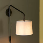 Carlson Modern Wall Light with Adjustable Swing Arm (In-Line Switch)