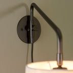Carlson Modern Wall Light with Adjustable Swing Arm (In-Line Switch)