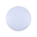 Slim white LED flush ceiling light 300mm diameter