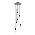 Studio Industrial 6-Light Pendant (Adjustable, Modern Metal)